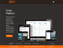 Tablet Screenshot of exolvemedia.com